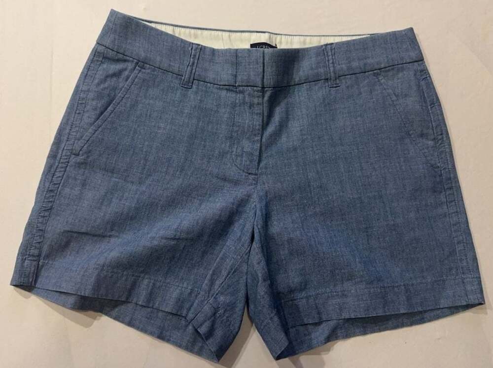 #160 J.Crew Women's Chambray Shorts Size 4